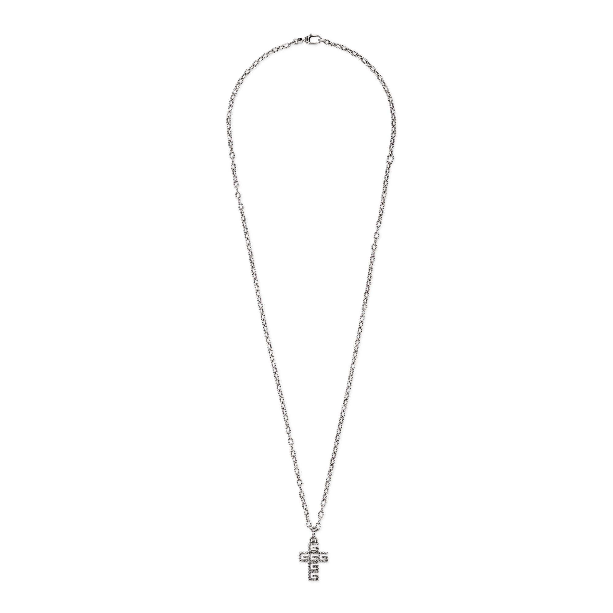 GUCCI Necklace with Square G cross in 